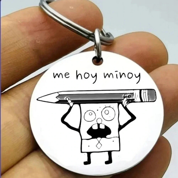SpongeBob SquarePants Hot Funny Keychain - Picture 1 of 1